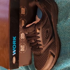 Dr. schools black work shoes 6M
